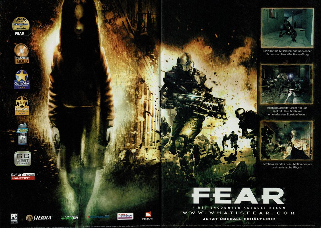 Amazon.com: F.E.A.R. First Encounter Assault Recon - Xbox