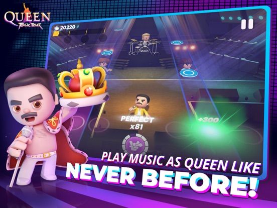 Queen: Rock Tour Screenshot (iTunes Store)