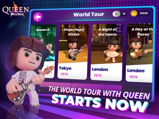 Queen: Rock Tour Screenshot (iTunes Store)