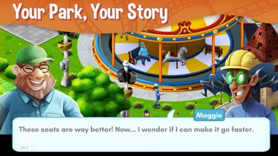 RollerCoaster Tycoon Story Screenshot (iTunes Store)