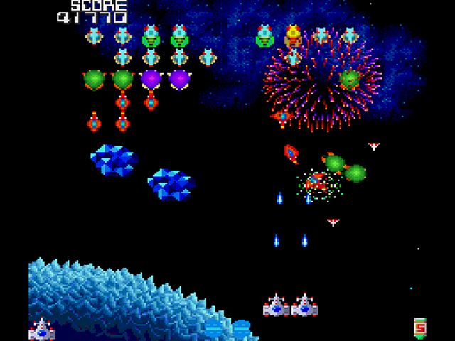 Galaga '88 Screenshot (PlayStation Store (Japan))
