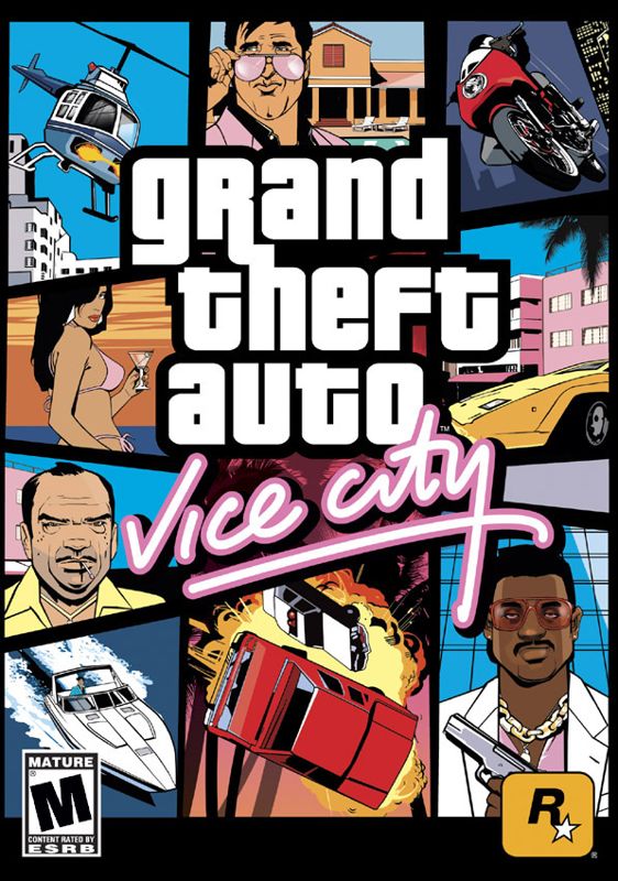 Grand Theft Auto: Vice City Other (Take-Two Interactive 2003 product catalog): PC Boxshot