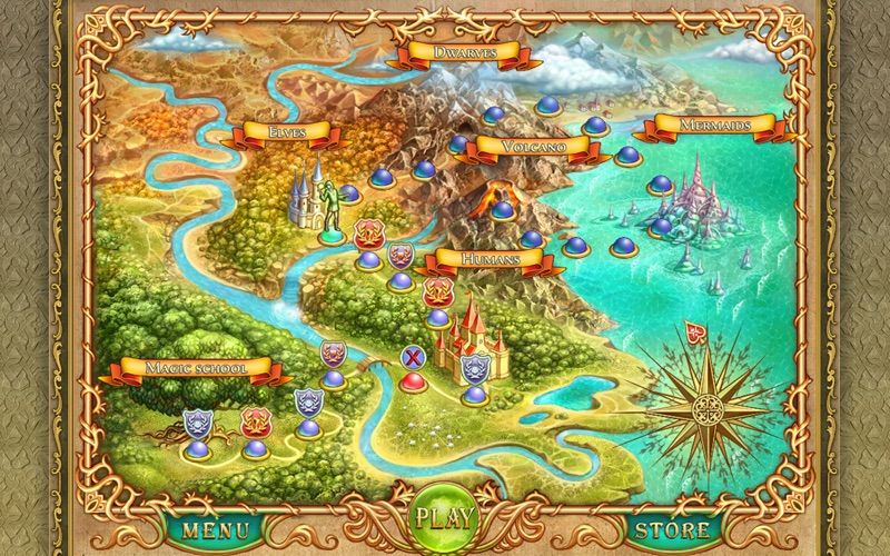 The Chronicles of Emerland Solitaire Screenshot (Mac App Store)