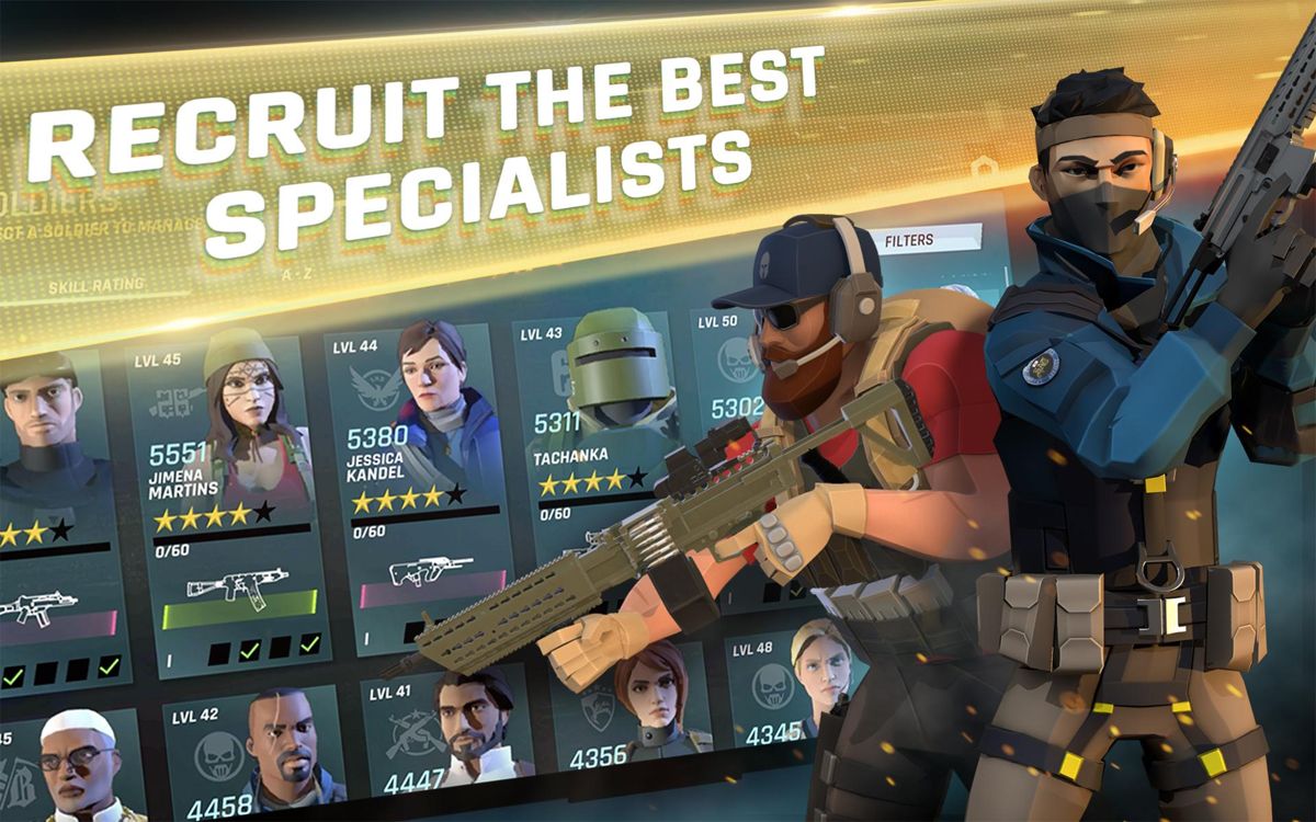 Tom Clancy's Elite Squad Screenshot (Google Play Store)