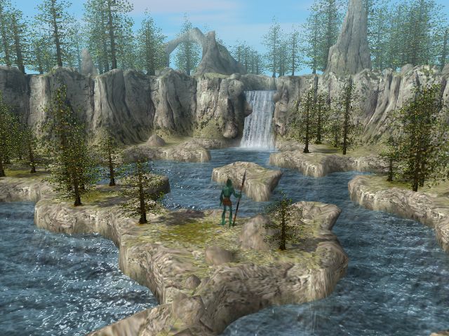 Oddworld: Munch's Oddysee Screenshot (Infogrames Additional E3 Art): PlayStation 2