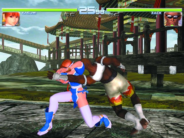 Dead or Alive 2 Screenshot (PlayStation 2 Tokyo Game Show 22/09/2000 Artwork Update)