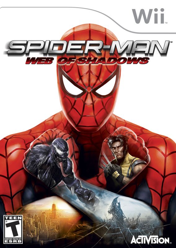 Spider-Man: Web of Shadows Other (Spider-Man: Web of Shadows Final Press Kit): Wii Box Shot