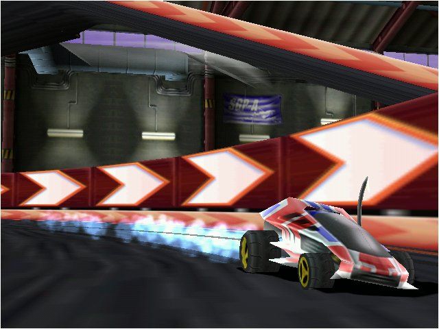 Stunt GP Screenshot (Infogrames Additional E3 Art): Dreamcast