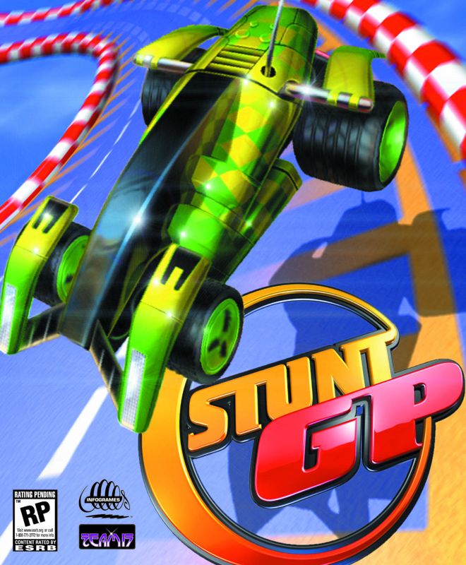 Stunt GP Other (Infogrames Additional E3 Art): PC mock front