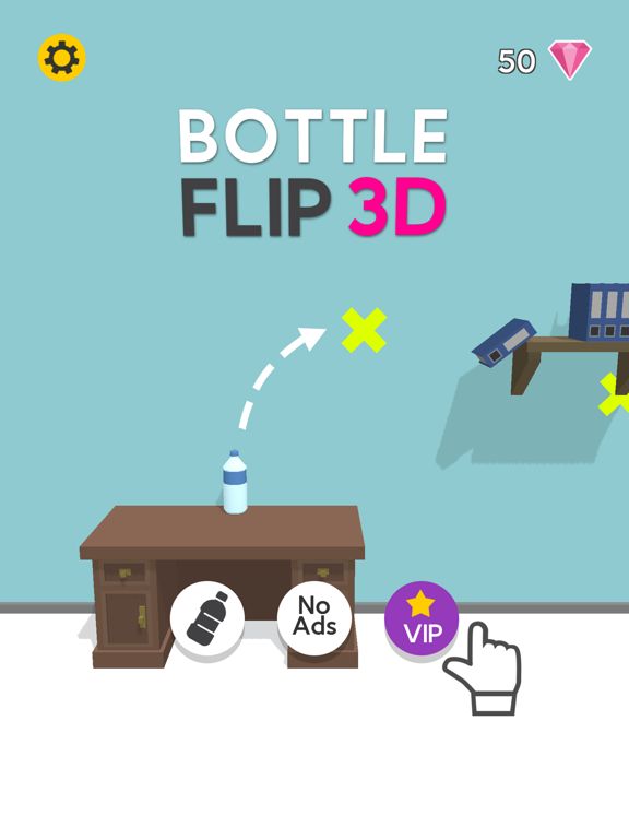 Bottle Flip 3D! Screenshot (iTunes Store)