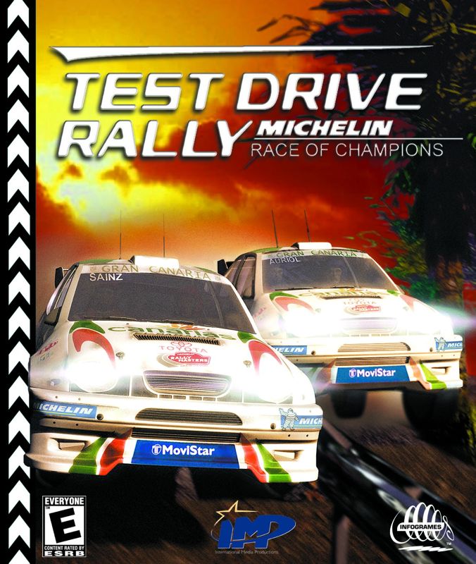 Michelin Rally Masters: Race of Champions Other (Infogrames Additional E3 Art): Test Drive Rally: Race of Champions PC boxfront
