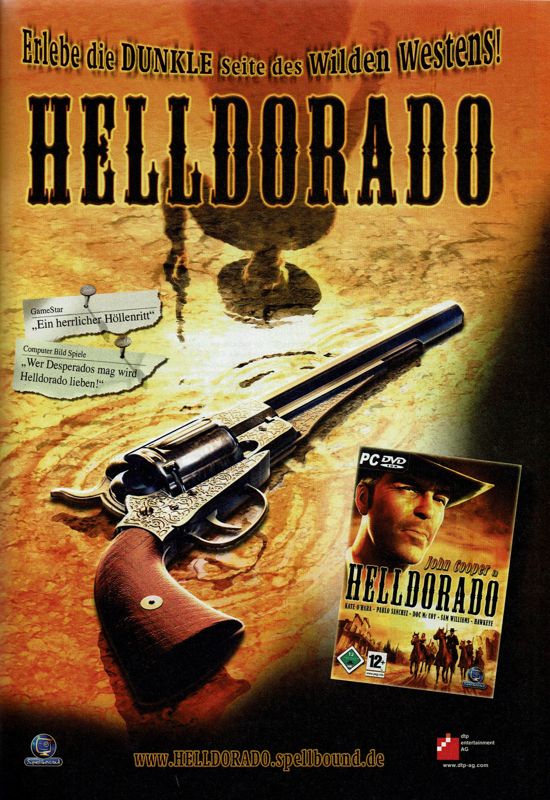 Helldorado Magazine Advertisement (Magazine Advertisements): GameStar (Germany), Issue 08/2007