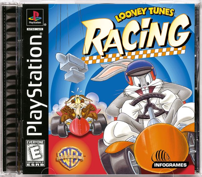 Looney Tunes Racing Other (Infogrames Additional E3 Art): PSX boxfront (RGB)