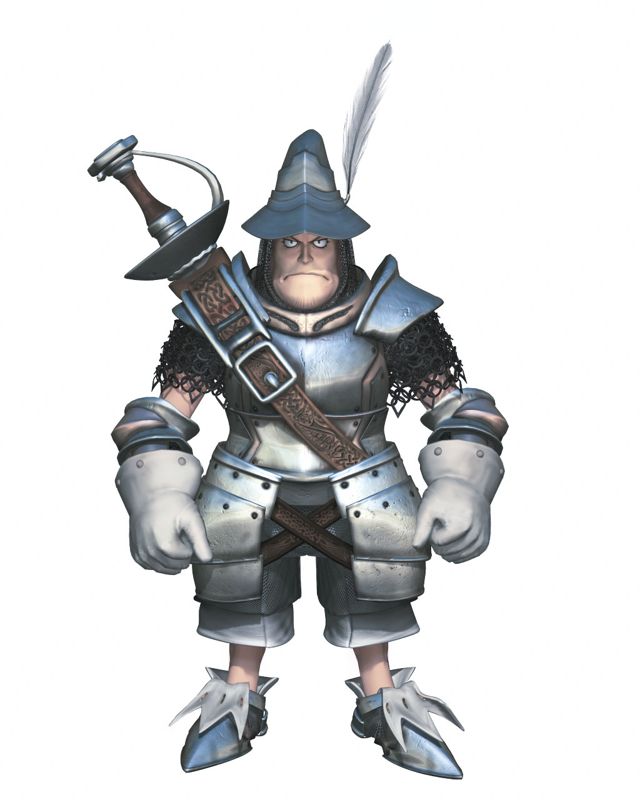 Final Fantasy IX Render (Square Europe Press Kit - E3 2000): Character Model: Steiner