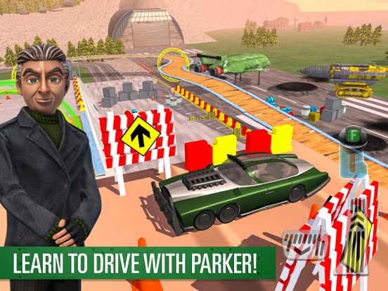 Parker's Driving Challenge Screenshot (iTunes Store)
