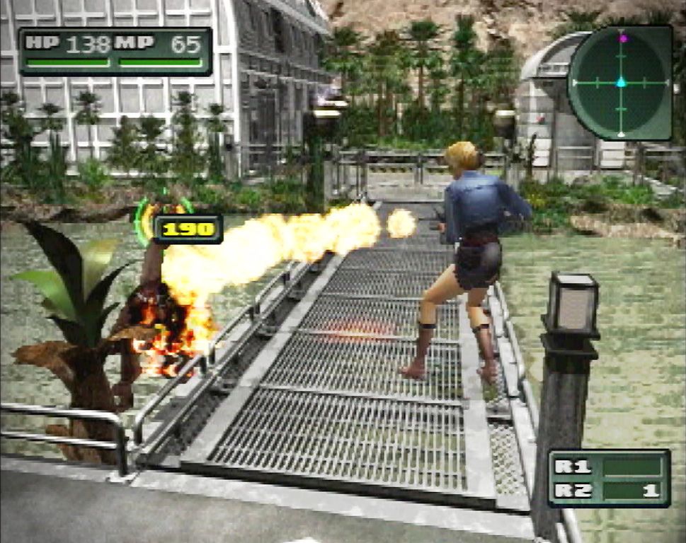 Parasite Eve II Screenshot (Square Europe Press Kit - E3 2000): Flame