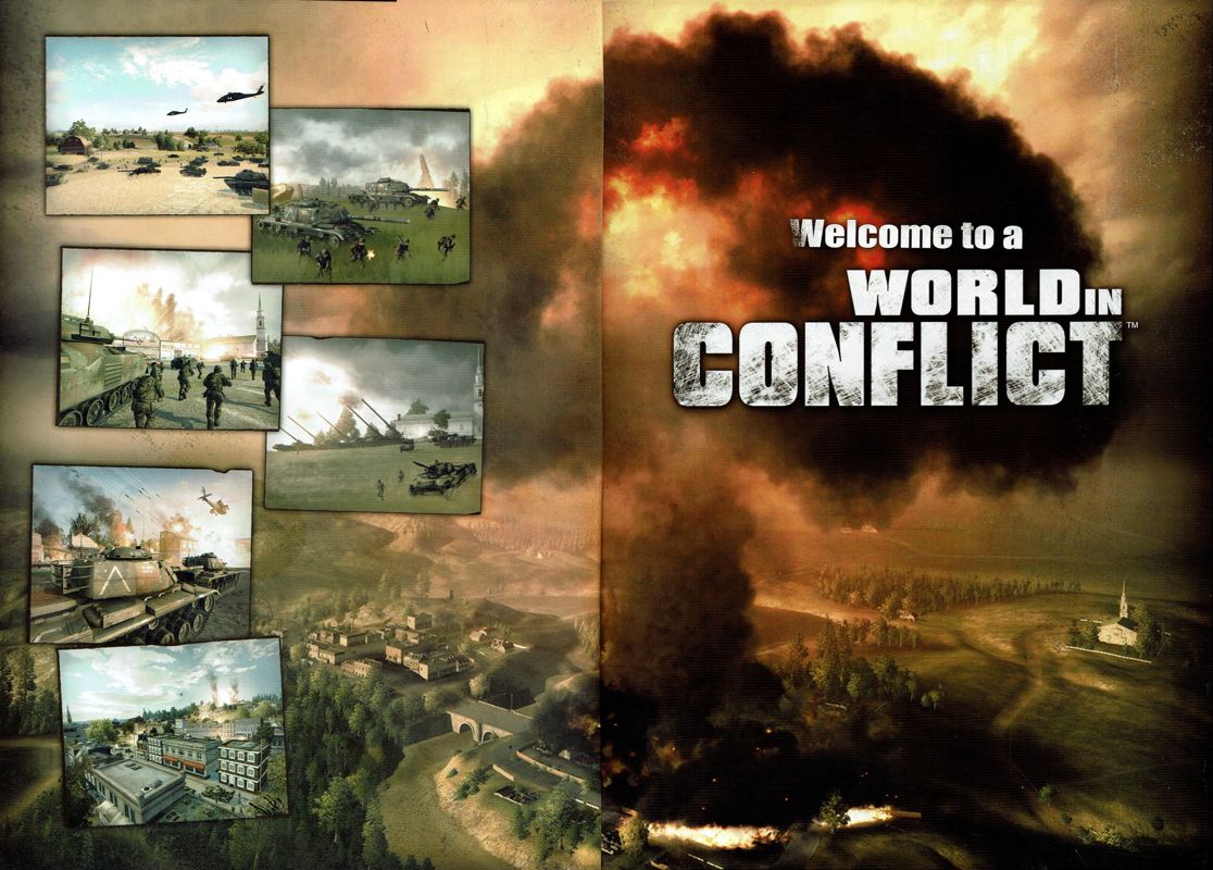 World in Conflict Magazine Advertisement (Magazine Advertisements): GameStar (Germany), Issue 12/2007 Insert, Part 2