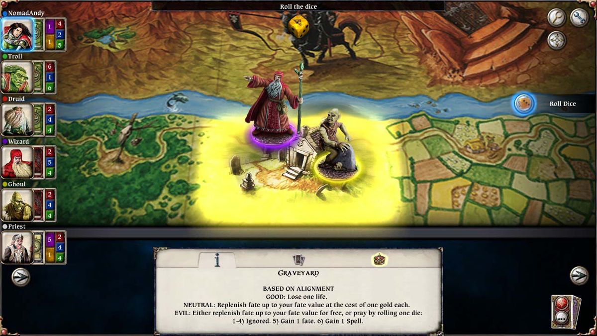 Talisman: Digital Edition Screenshot (Nintendo.com)