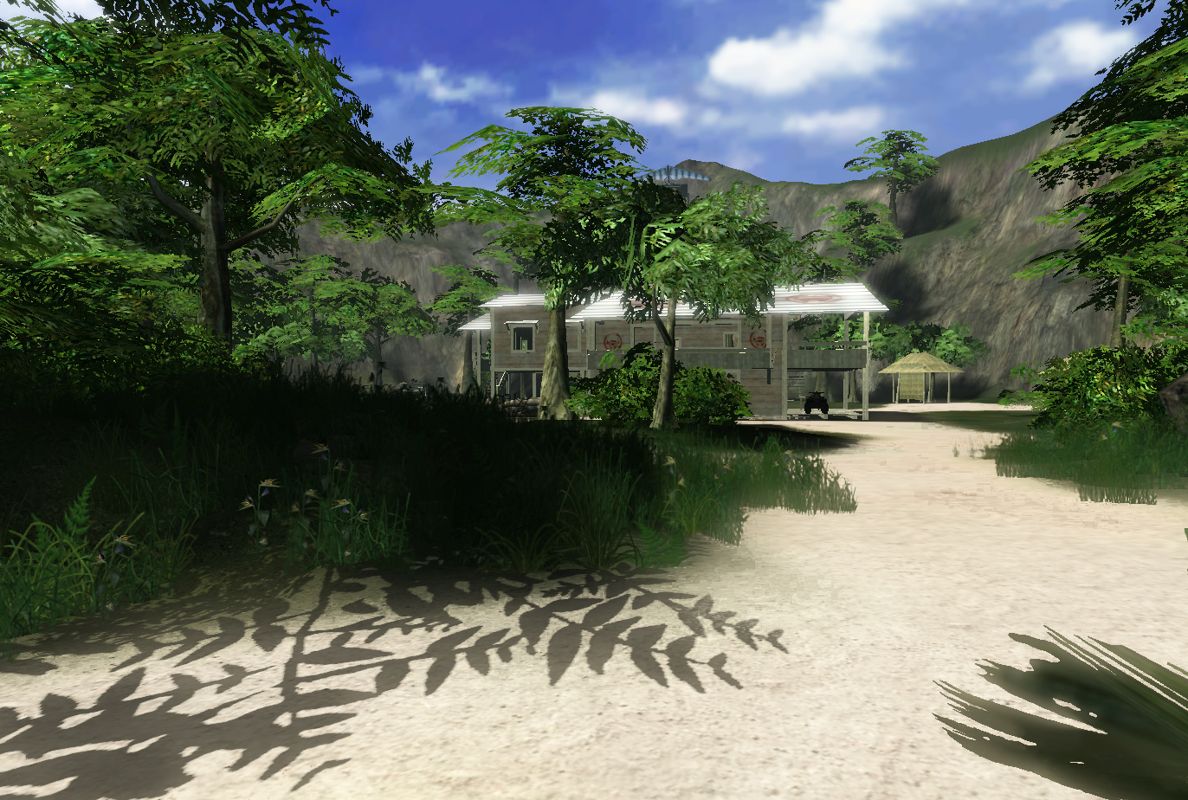 Far Cry: Instincts Screenshot (Ubisoft Press Kit E3 2005): Mercy Creek Multiplayer Map2