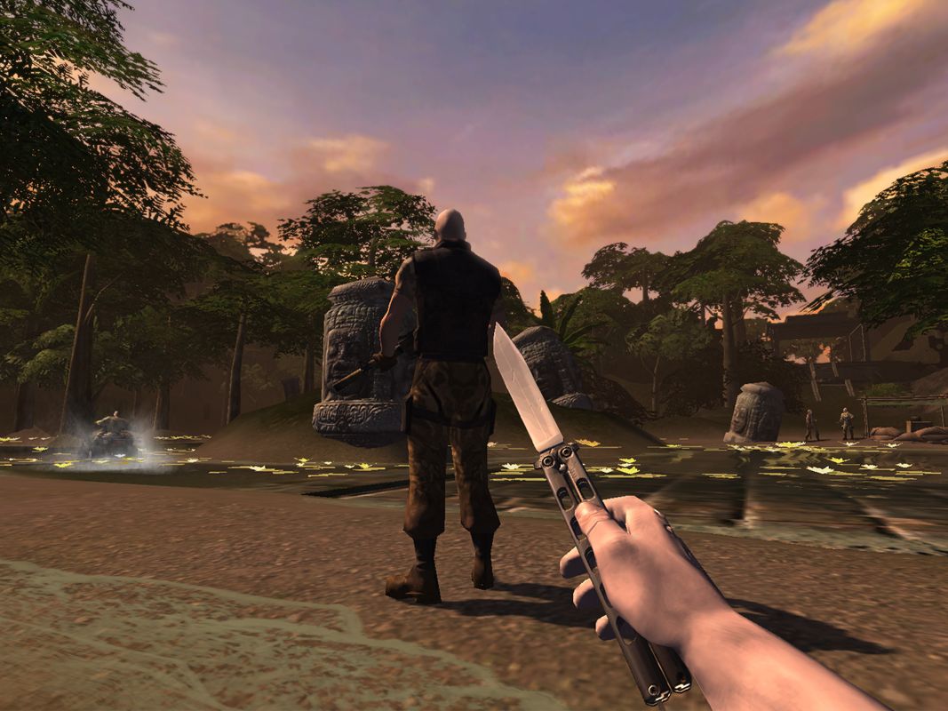 Far Cry: Instincts Screenshot (Ubisoft Press Kit E3 2005): River: Backstab