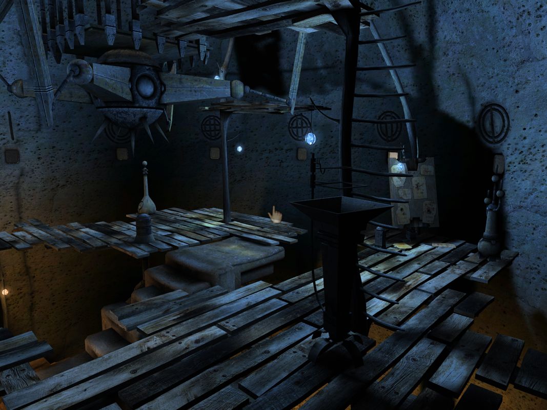 Myst V: End of Ages Screenshot (Ubisoft Press Kit E3 2005): Noloben inner