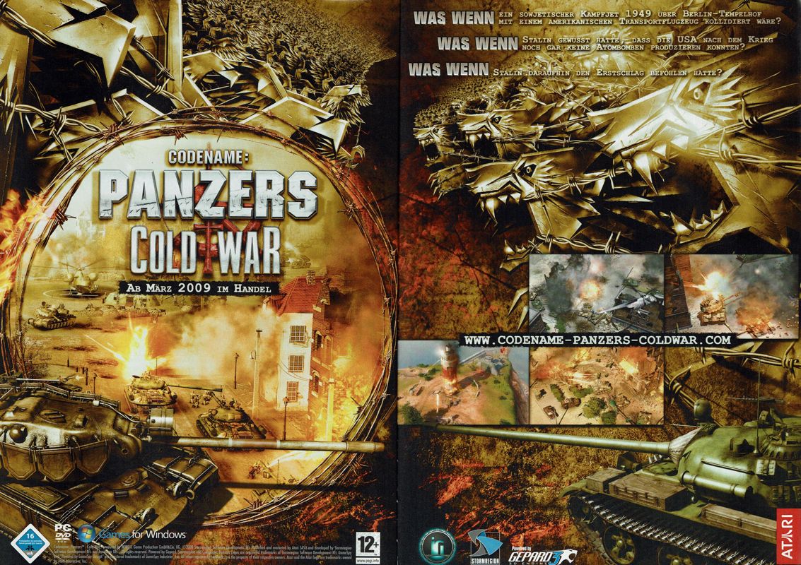 Codename: Panzers - Cold War Magazine Advertisement (Magazine Advertisements): GameStar (Germany), Issue 04/2009