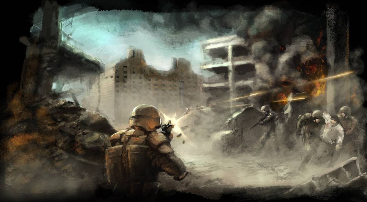 Tom Clancy's Ghost Recon: Advanced Warfighter Concept Art (Ubisoft Press Kit E3 2005): President