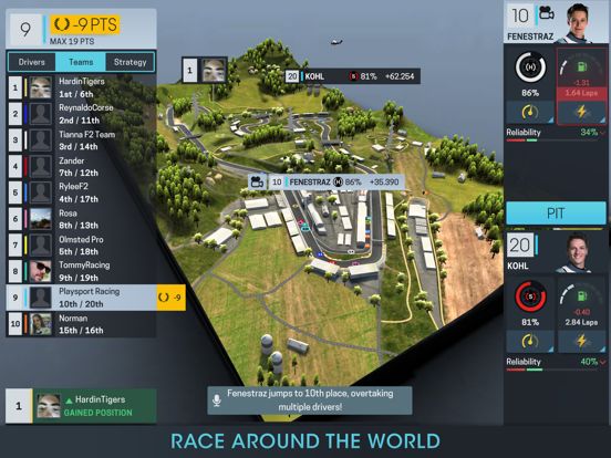 Motorsport Manager Online Screenshot (iTunes Store)