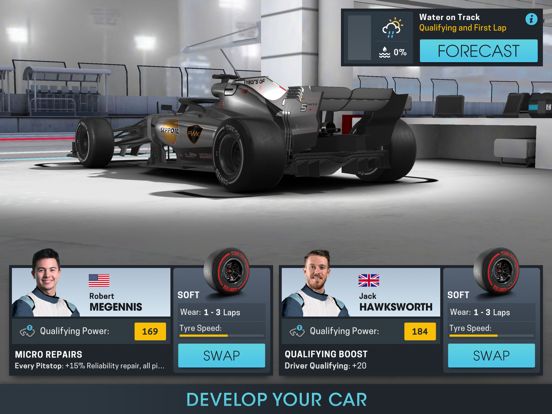 Motorsport Manager Online Screenshot (iTunes Store)