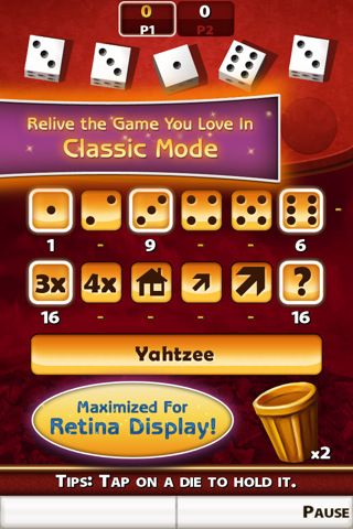 Yahtzee Adventures Screenshot (iTunes product page (archived))
