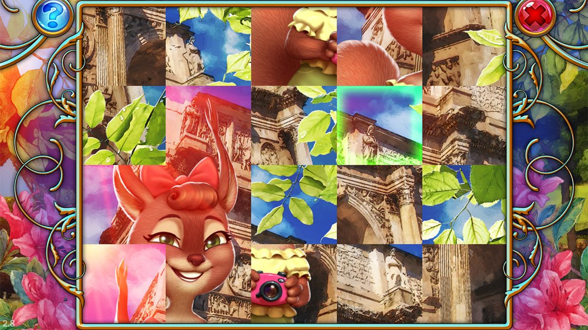 Travel Mosaics 2: Roman Holiday Screenshot (Nintendo.com)