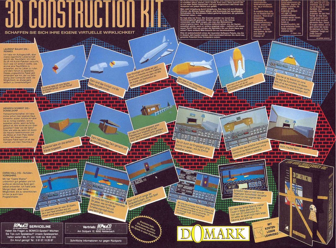 Virtual Reality Studio Magazine Advertisement (Magazine Advertisements): ASM (Germany), Issue 06/1991