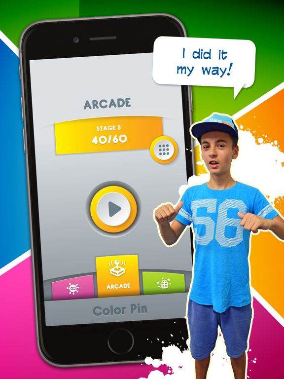 Color Pin Screenshot (iTunes Store)