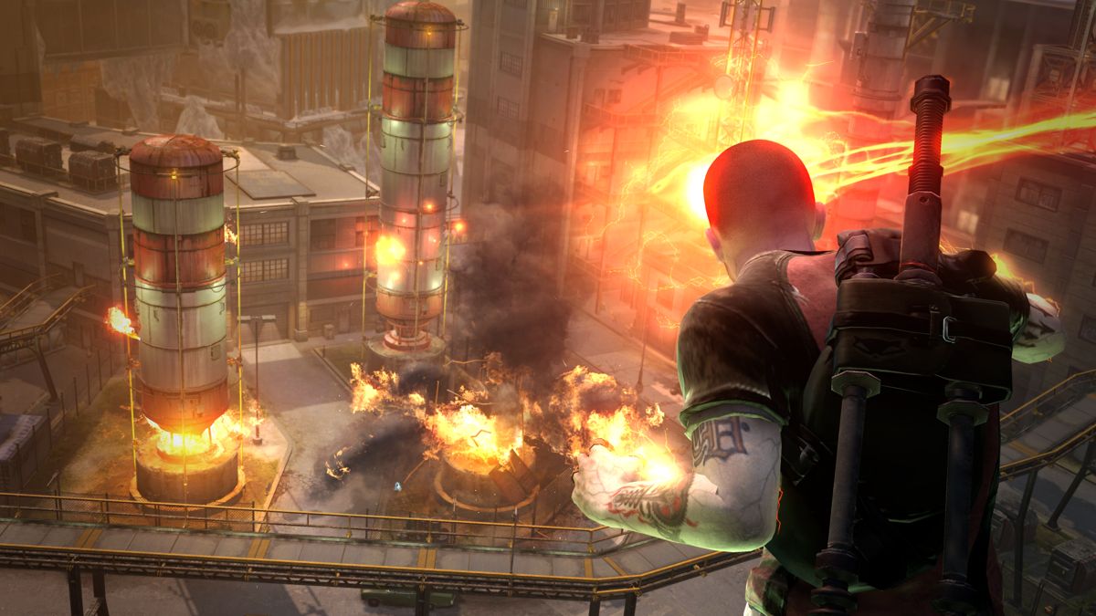 inFAMOUS 2 Screenshot (inFAMOUS 2 Game Assets Disc)