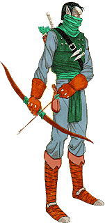 The Elder Scrolls Adventures: Redguard Concept Art (Official website, 2000): Dram (concept sketch)