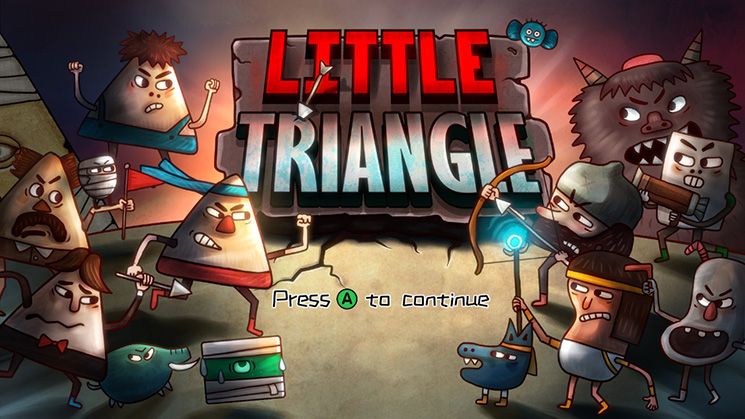 Little Triangle Screenshot (Nintendo.com)