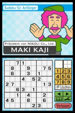 Sudoku Master Screenshot (Nintendo.de)
