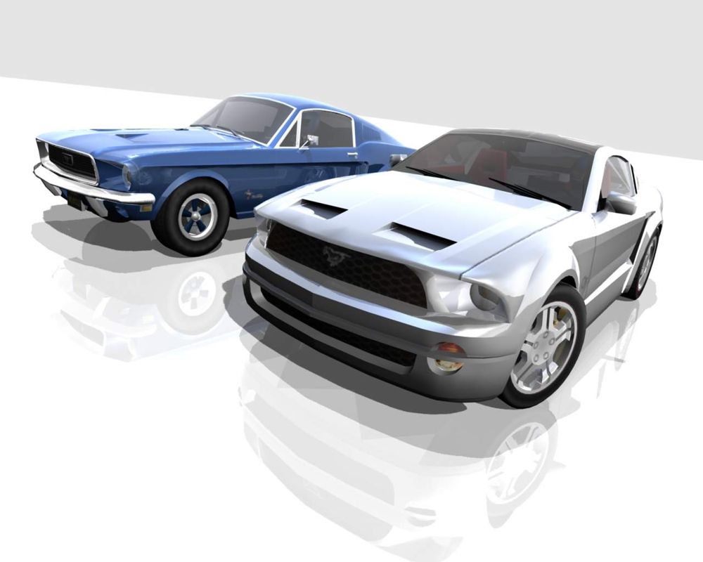 Ford Racing 2 Render (Ford Racing Evolution Preview Code EPK): Press Pack 2