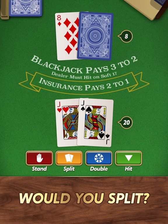 Blackjack Screenshot (iTunes Store)