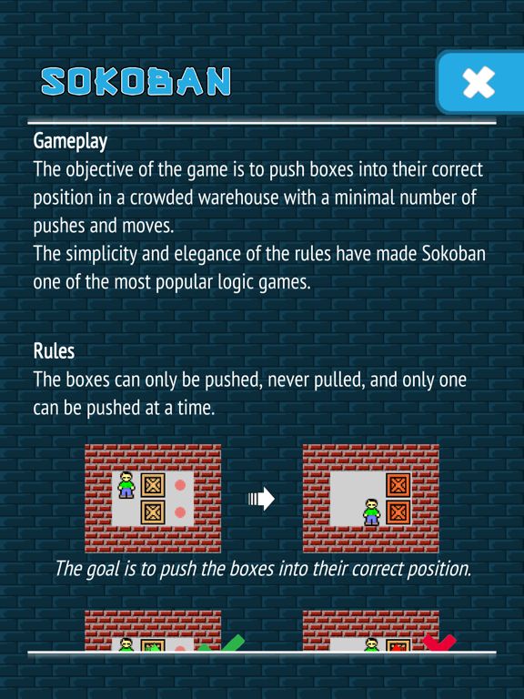 Sokoban: Puzzle Game Screenshot (iTunes Store)