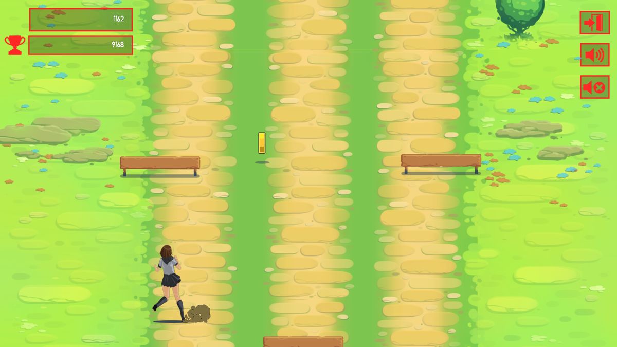 Yuzi Lims: Anime Runner Screenshot (Steam)