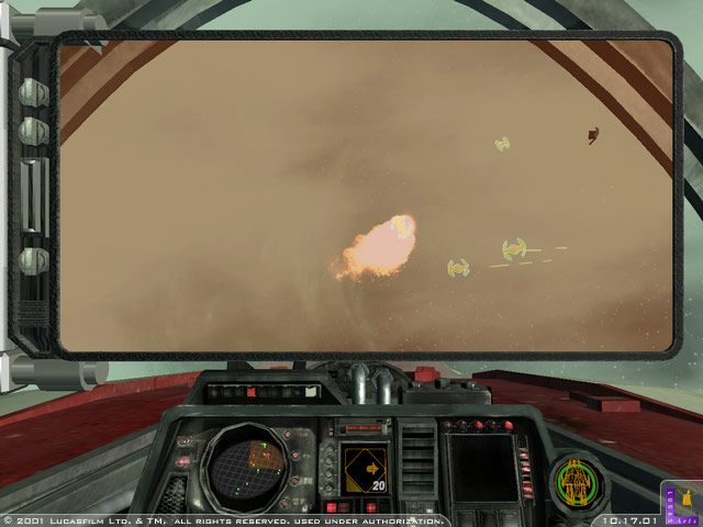 Star Wars: Rogue Squadron II - Rogue Leader Screenshot (Official Web Site (2003)): Mission: Ison Corridor Ambush