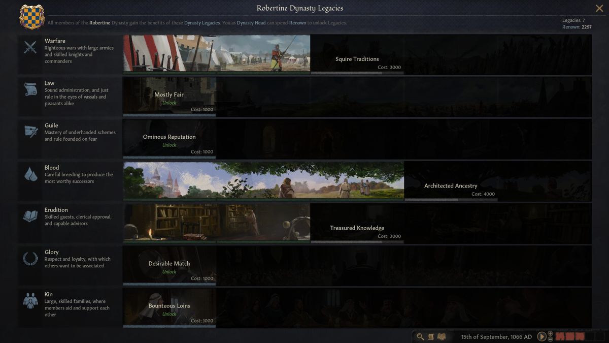 Crusader Kings III Screenshot (Steam (20/08/2020))