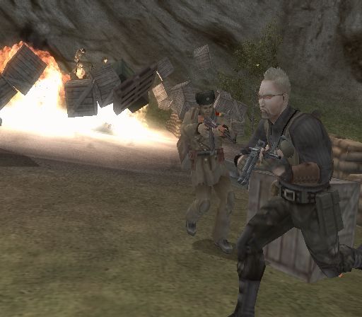 Mercenaries: Playground of Destruction Screenshot (EA Imagine 2004 EPK): PS2