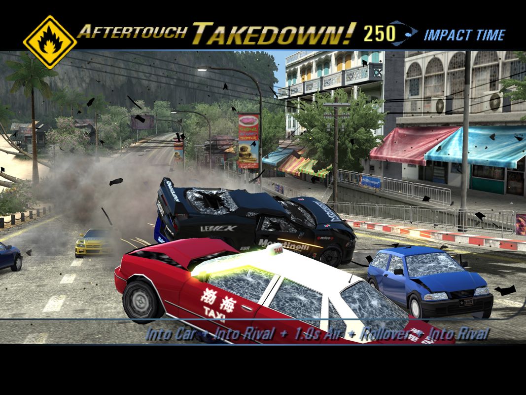 Burnout 3: Takedown Screenshot (EA Imagine 2004 EPK): PS2