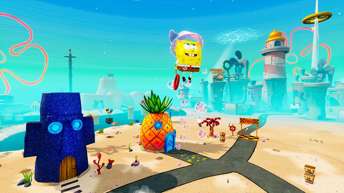 SpongeBob SquarePants: Battle for Bikini Bottom - Rehydrated Screenshot (Nintendo.co.jp)
