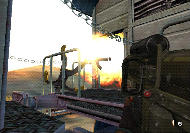 TimeSplitters: Future Perfect Screenshot (EA Imagine 2004 EPK): NGC