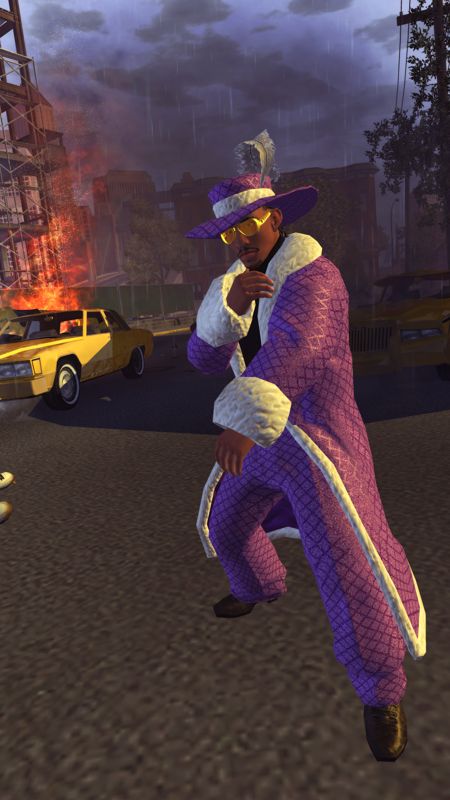 Saints Row Render (Saints Row Assets Disk): Pimp