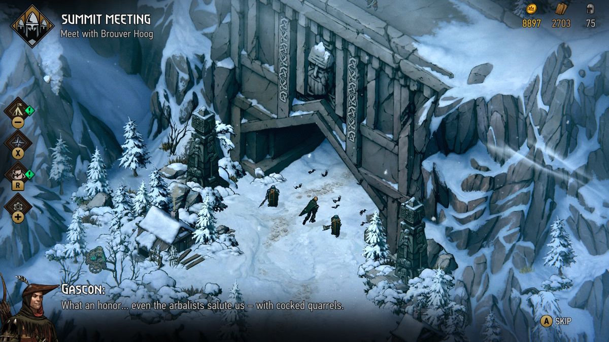 Thronebreaker: The Witcher Tales Screenshot (Nintendo.com.au)