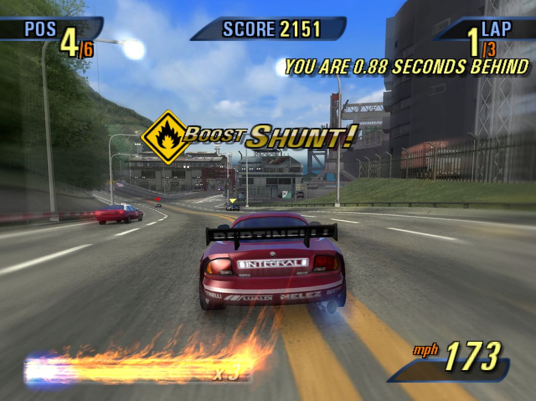 Burnout 3: Takedown Screenshot (EA Imagine 2004 EPK): Xbox
